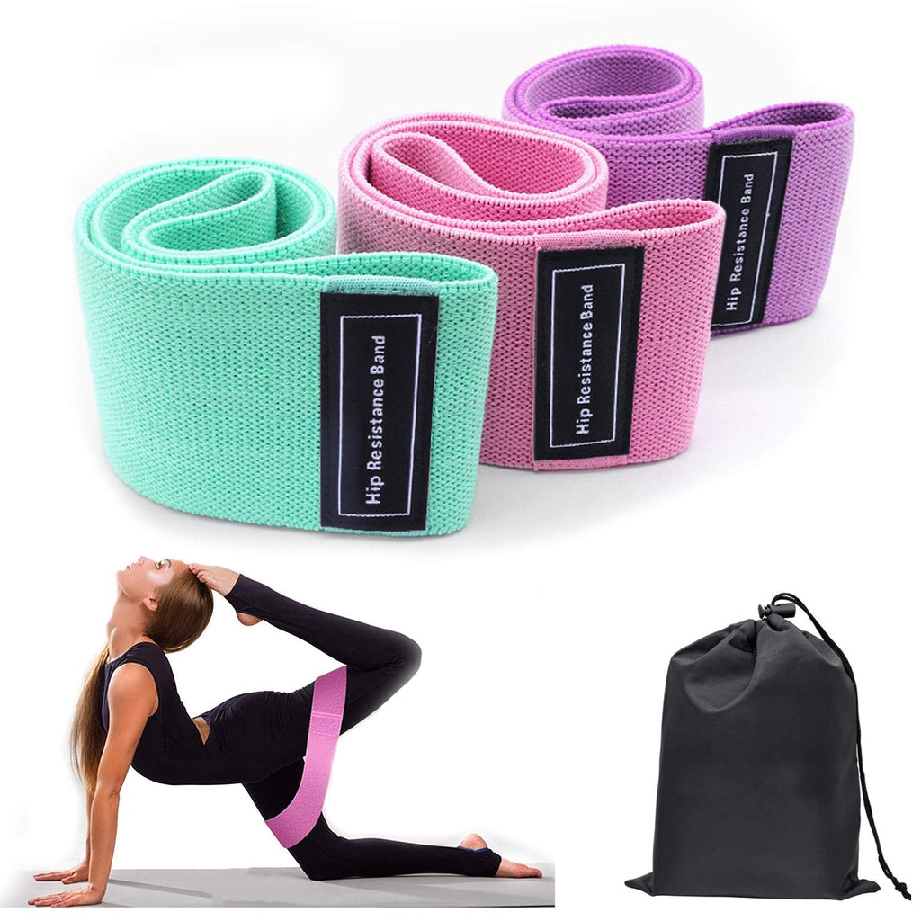 3pcs Resistance Bands For Legs And