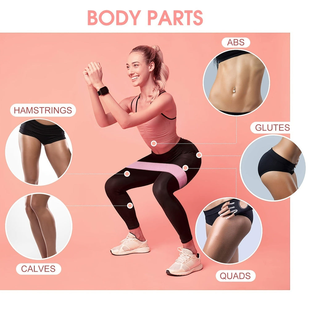 3pcs Resistance Bands For Legs And