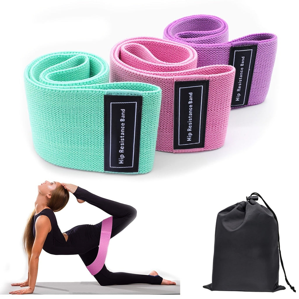 3pcs Resistance Bands For Legs And