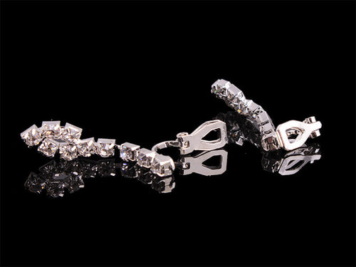4-Piece Rhinestone Jewelry Set