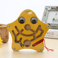 Children Magnetic Maze Toy Kids Wooden