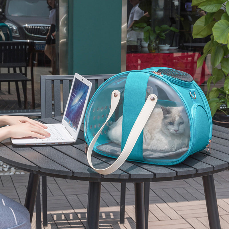 Double Fish Transparent Dog Bag Puppy