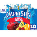 Capri Sun Fruit Punch Flavored With 6 Fl Oz 10 Ct