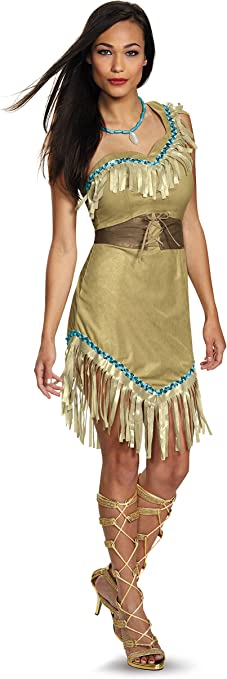 Pocahontas Adult Costume, XL 18–20