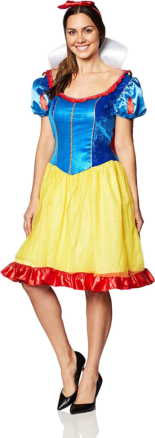 Snow White Adult Costume, Small 4–6