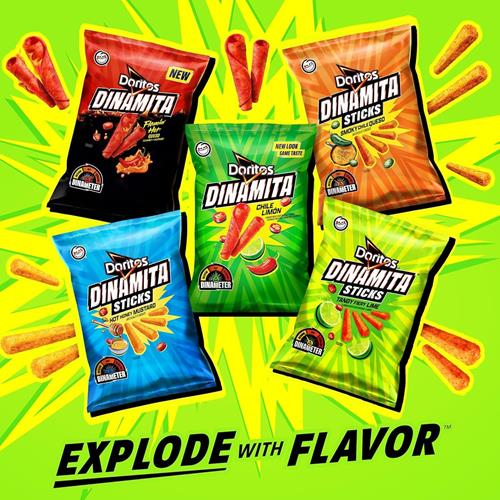 Doritos Dinamita Rolled Tortilla Chips 9.25 Oz