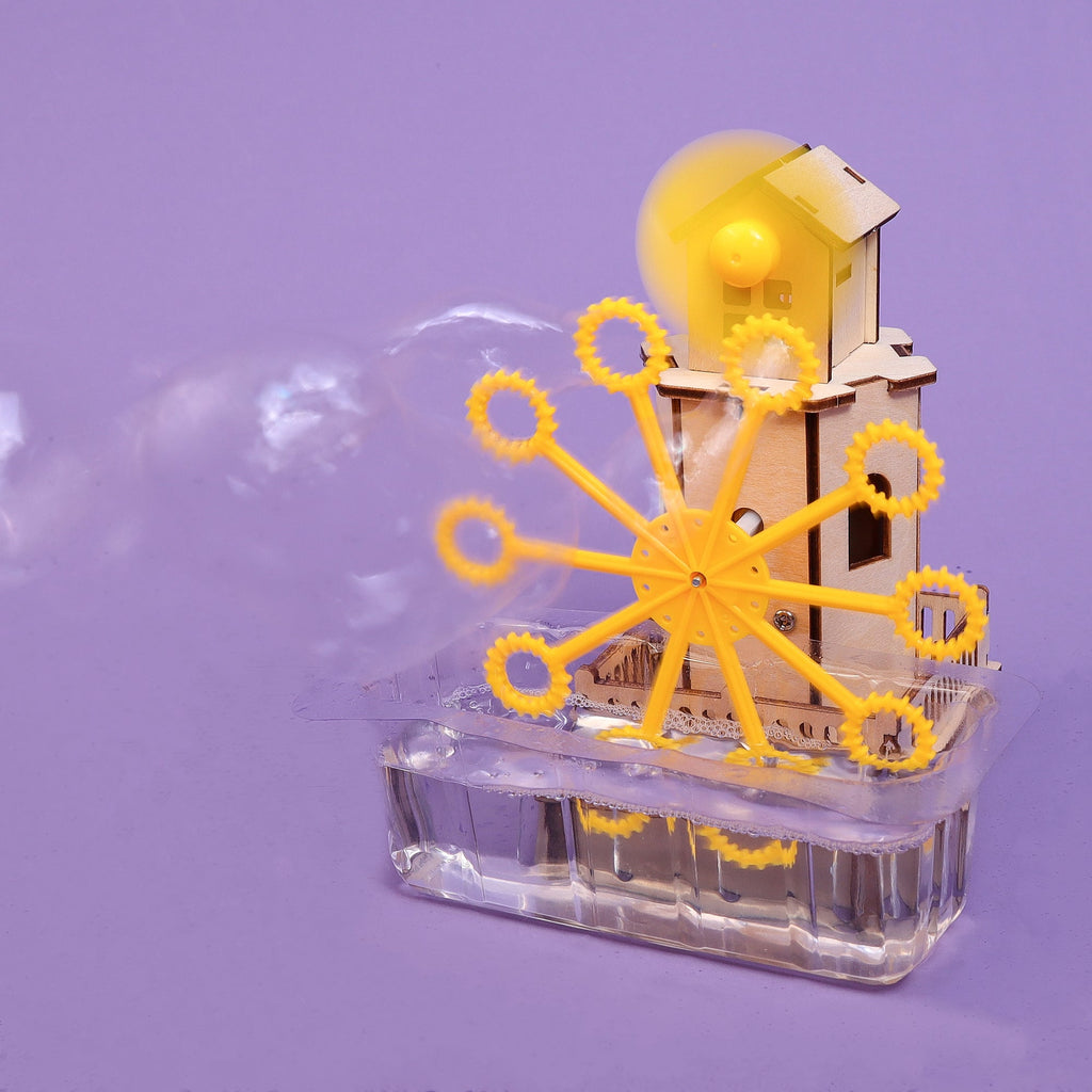 DIY Bubble Machine Kit – Educational STEM Toy for Kids