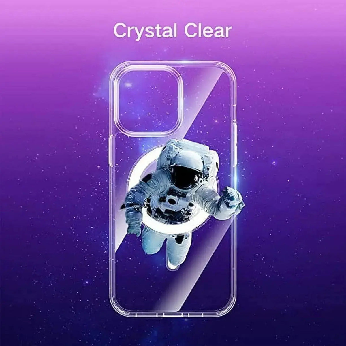 Entronix Bundle Compatible with iPhone 14 Plus - [Magnetic] Clear Case, 1 Clear Screen Protector & 1 Camera Lens Protectors