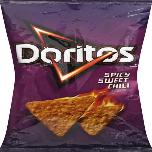 Doritos Chips Spicy Sweet Chili Bag, 9.25 Oz
