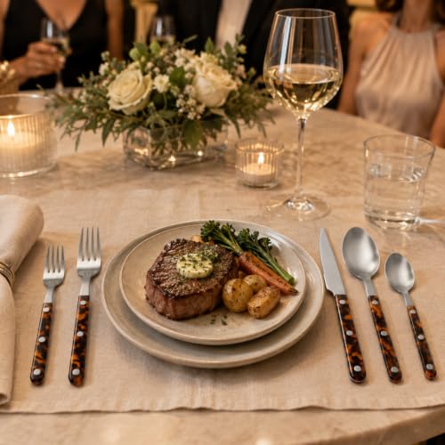 Premium Stainless Steel Flatware Set 20 Piece