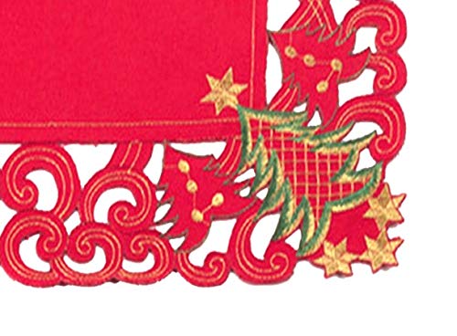 Fennco Styles Pandoro Christmas Tree Table Linen