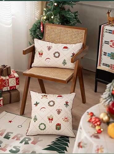 Fennco Styles Christmas Velvet Throw Pillow