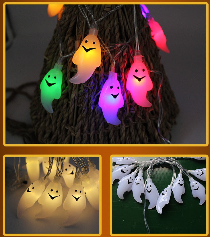 Halloween Lantern String Lights, 10 LEDs