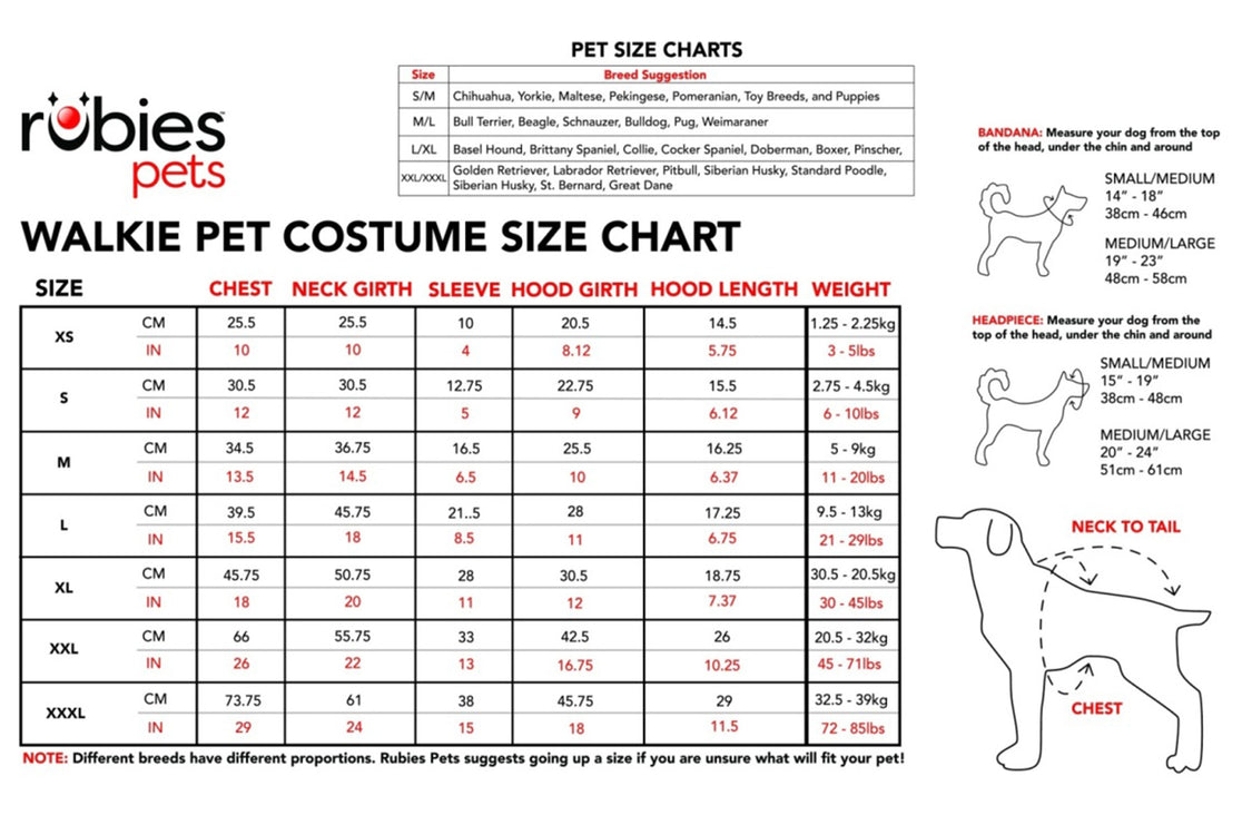 Walking Werewolf Dog Costume