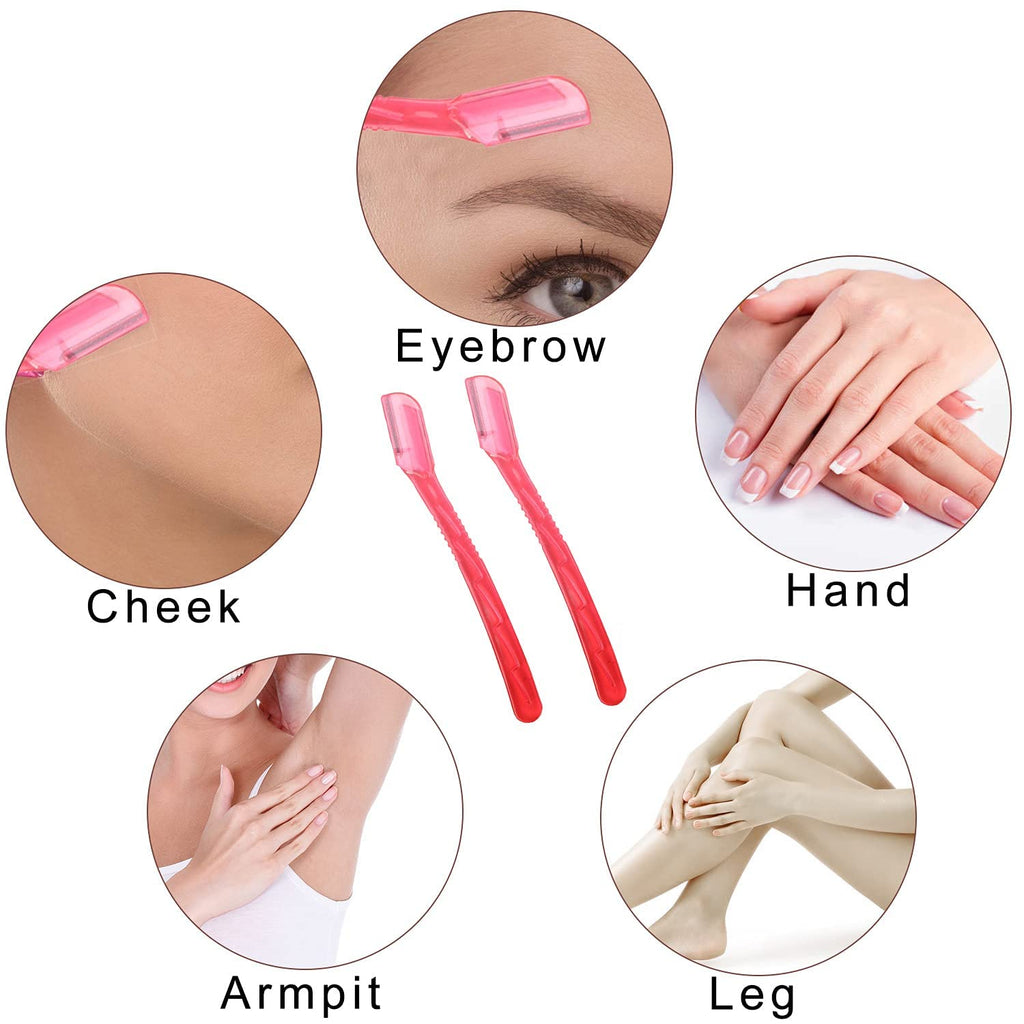 16-Piece Makeup Brush Set with Eyebrow Razor