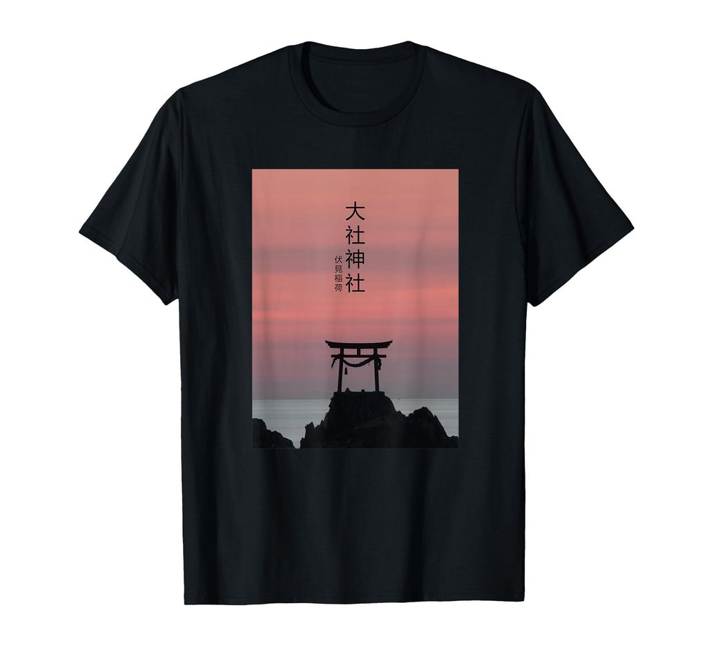 Japanese Torii Arch Streetwear T-Shirt
