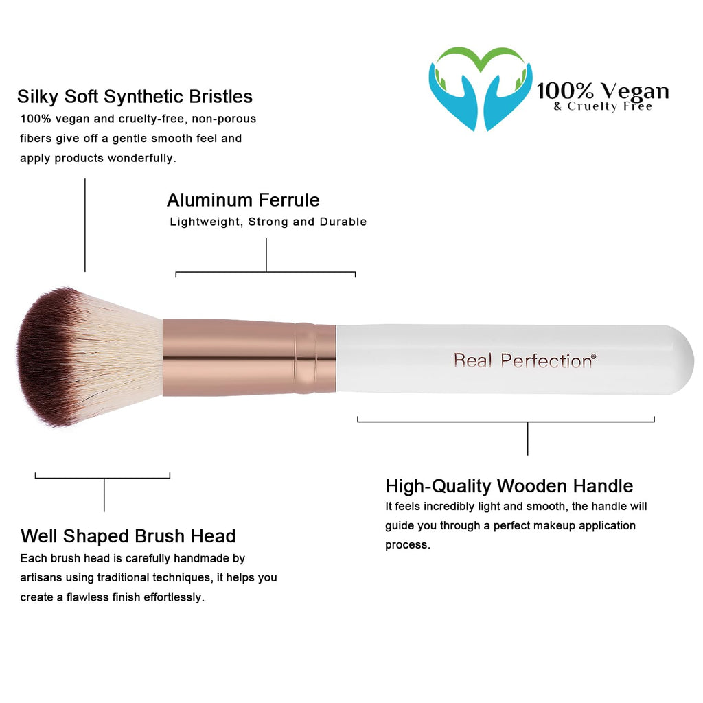 16-Piece Makeup Brush Set with Eyebrow Razor