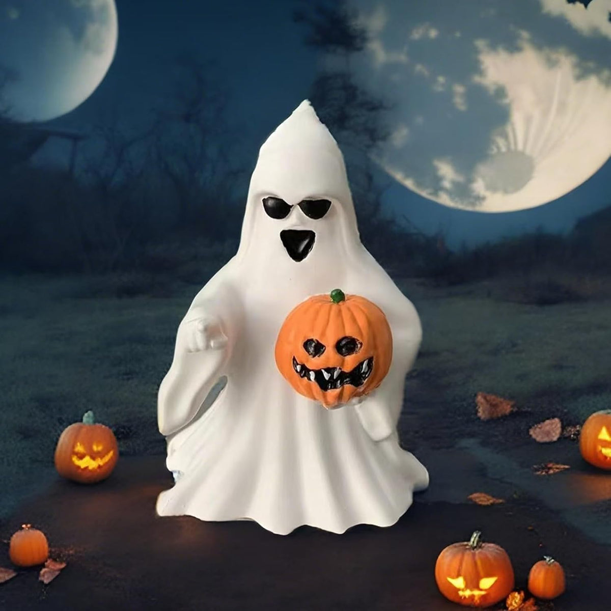Halloween Resin Ghost Figurine