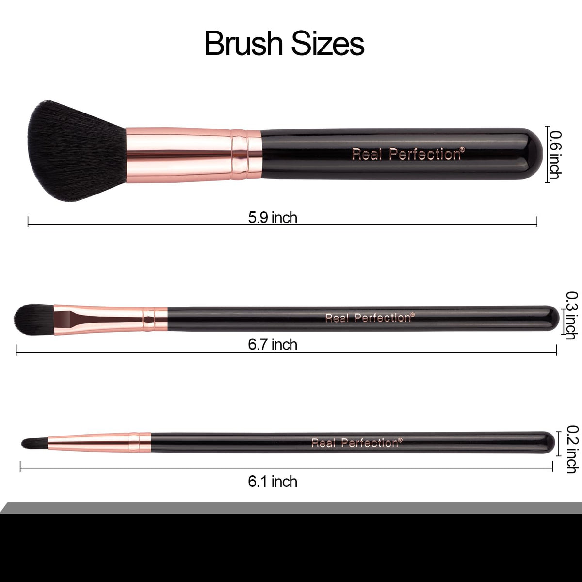 16-Piece Makeup Brush Set with Eyebrow Razor