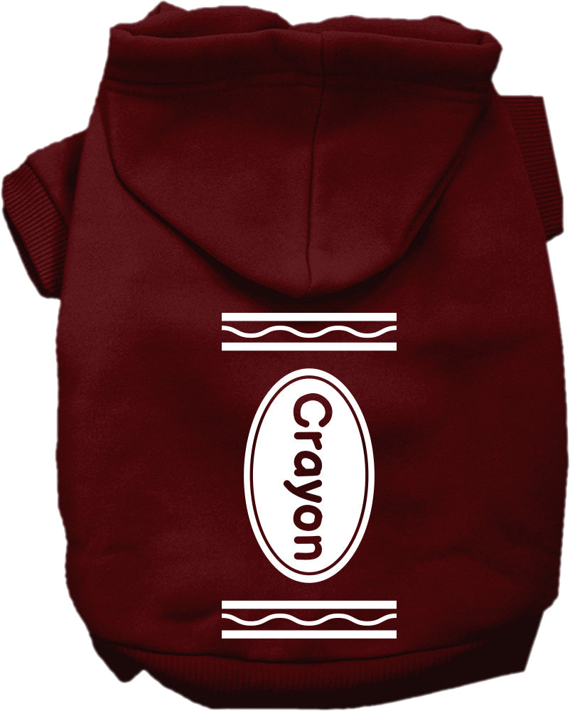 Crayon Costume Pet Hoodie