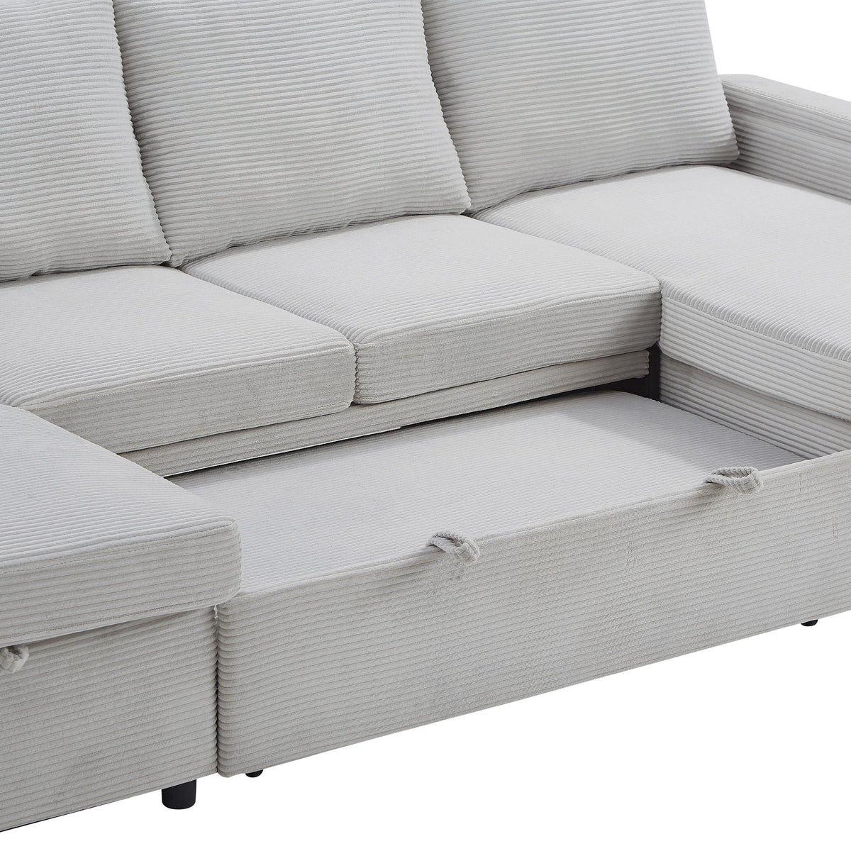 U Shaped Sectional Sofa Bed with
