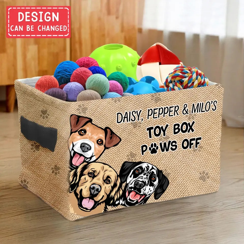 Personalized Pet Storage Box