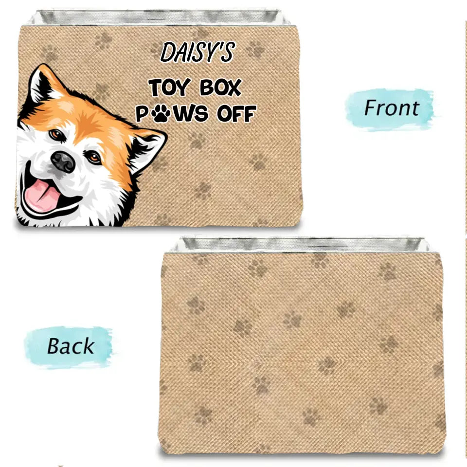 Personalized Pet Storage Box