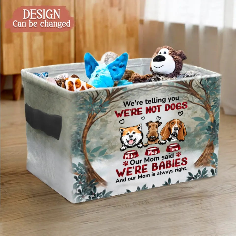 Personalized Pet Storage Box