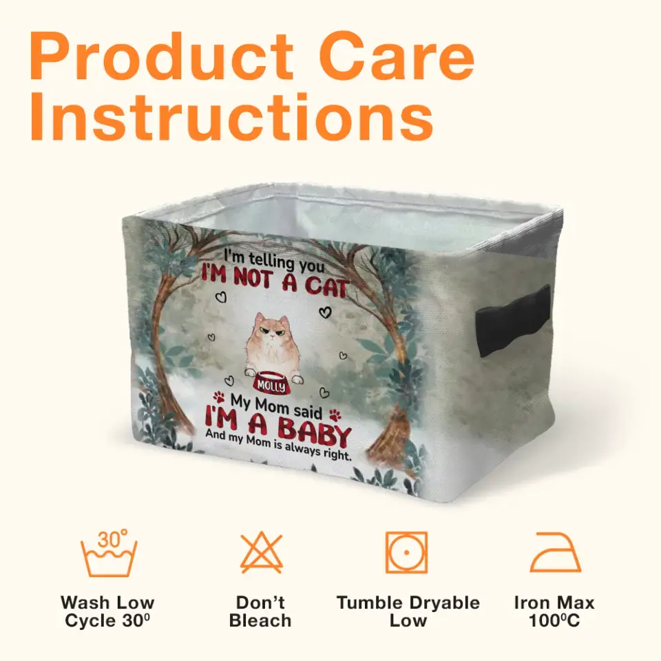 Personalized Pet Storage Box