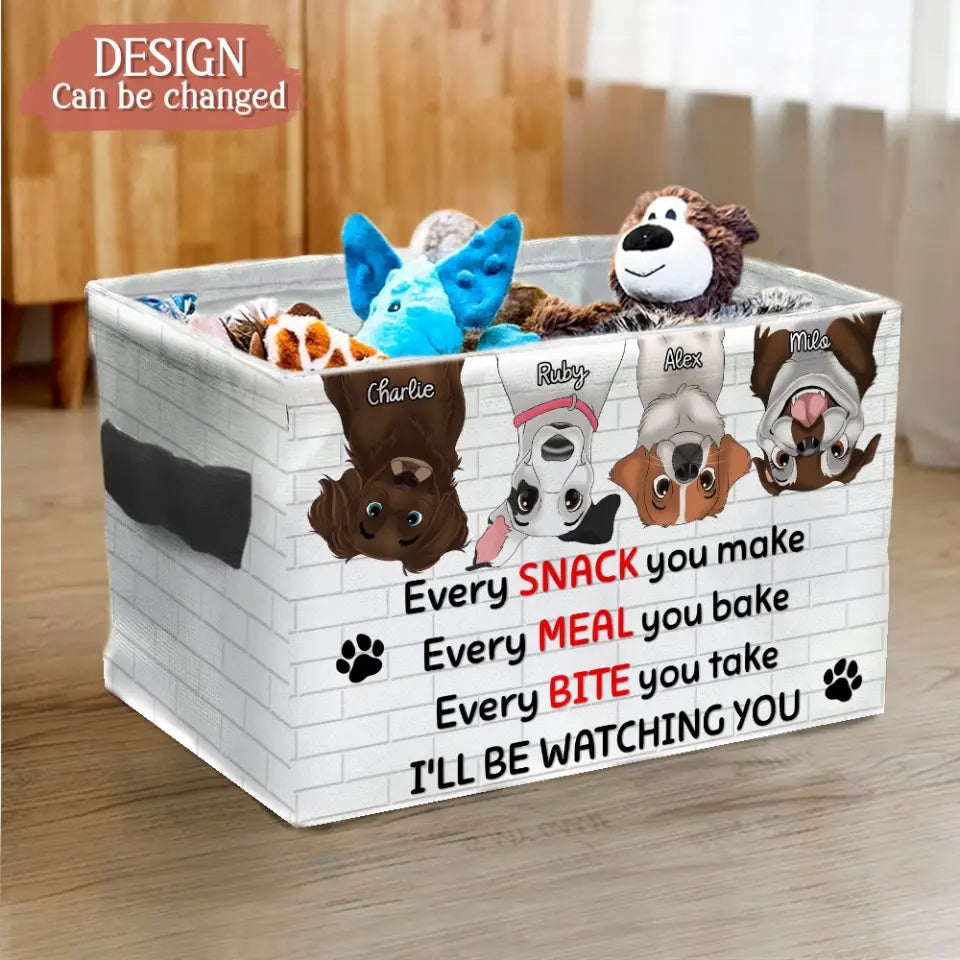 Custom Personalized Pet Storage Box