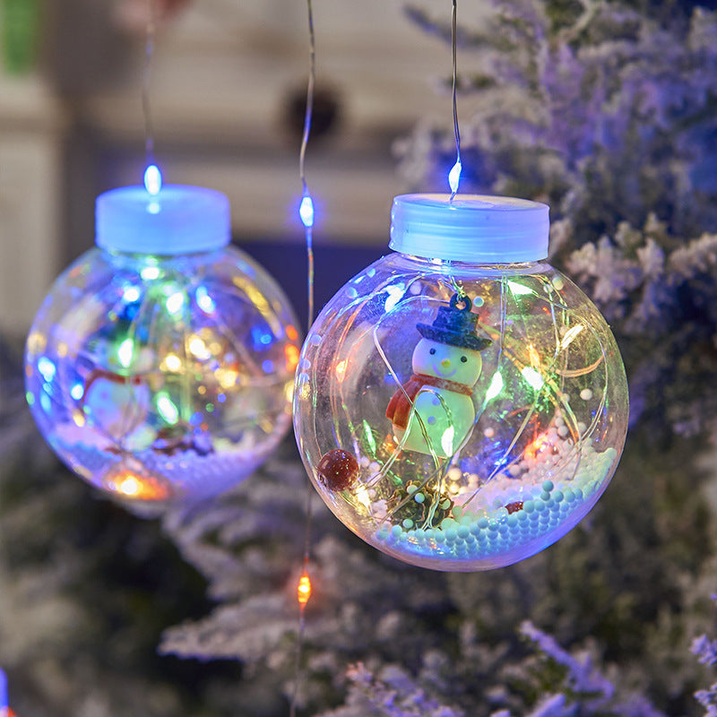 Christmas Wishing Ball String Lights, 10 Balls