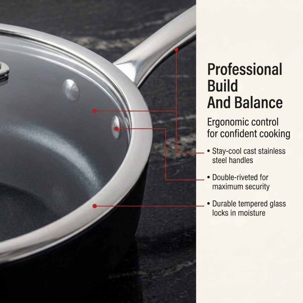 Ceramic Nonstick Cookware Set, 12-Piece