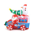 Light-Up Santa Car Inflatable, 6 ft
