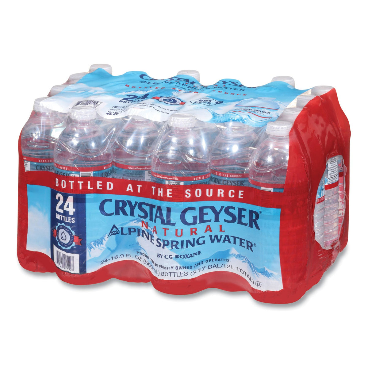 Crystal Geyser Alpine Spring Water – 16.9 fl oz Bottle