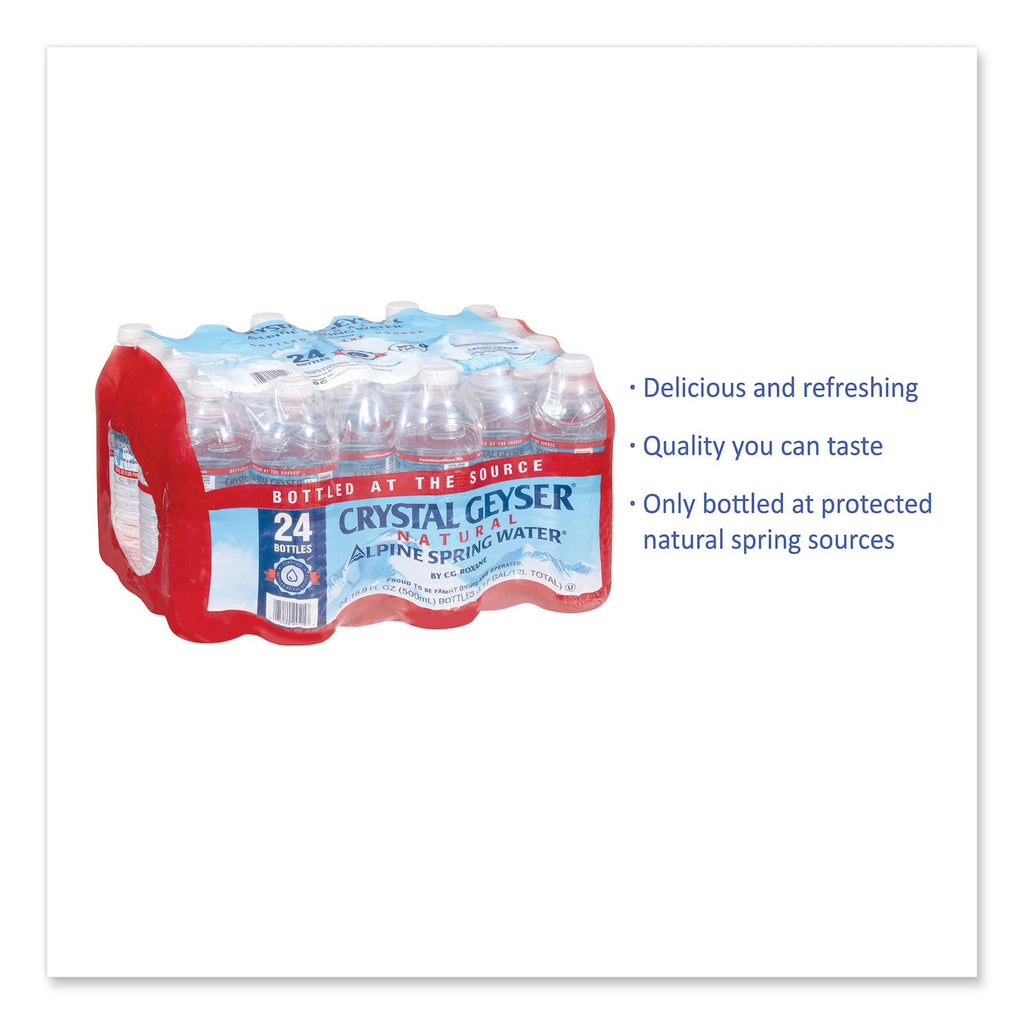 Crystal Geyser Alpine Spring Water – 16.9 fl oz Bottle