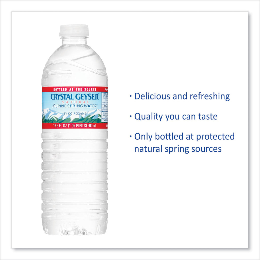 Crystal Geyser Alpine Spring Water – 16.9 fl oz Bottle