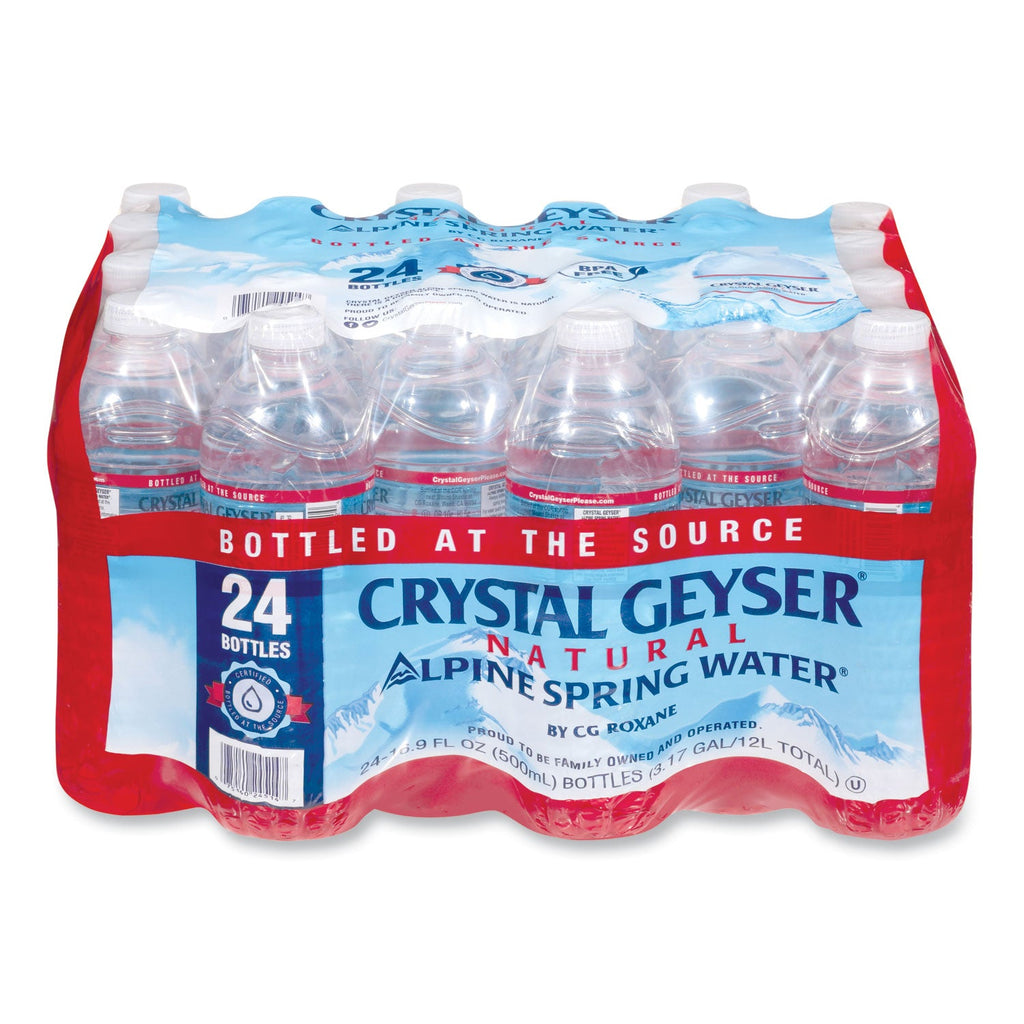 Crystal Geyser Alpine Spring Water – 16.9 fl oz Bottle