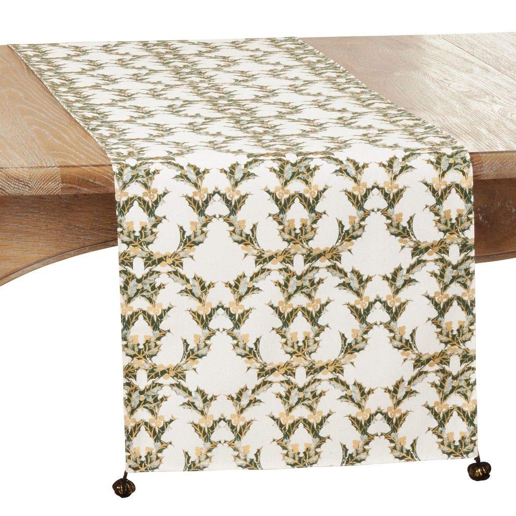 Fennco Styles Holiday Holly Berry Table