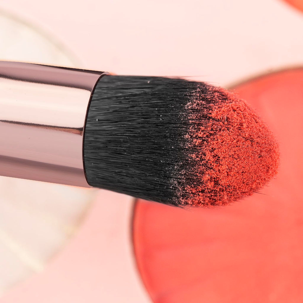 16-Piece Makeup Brush Set with Eyebrow Razor