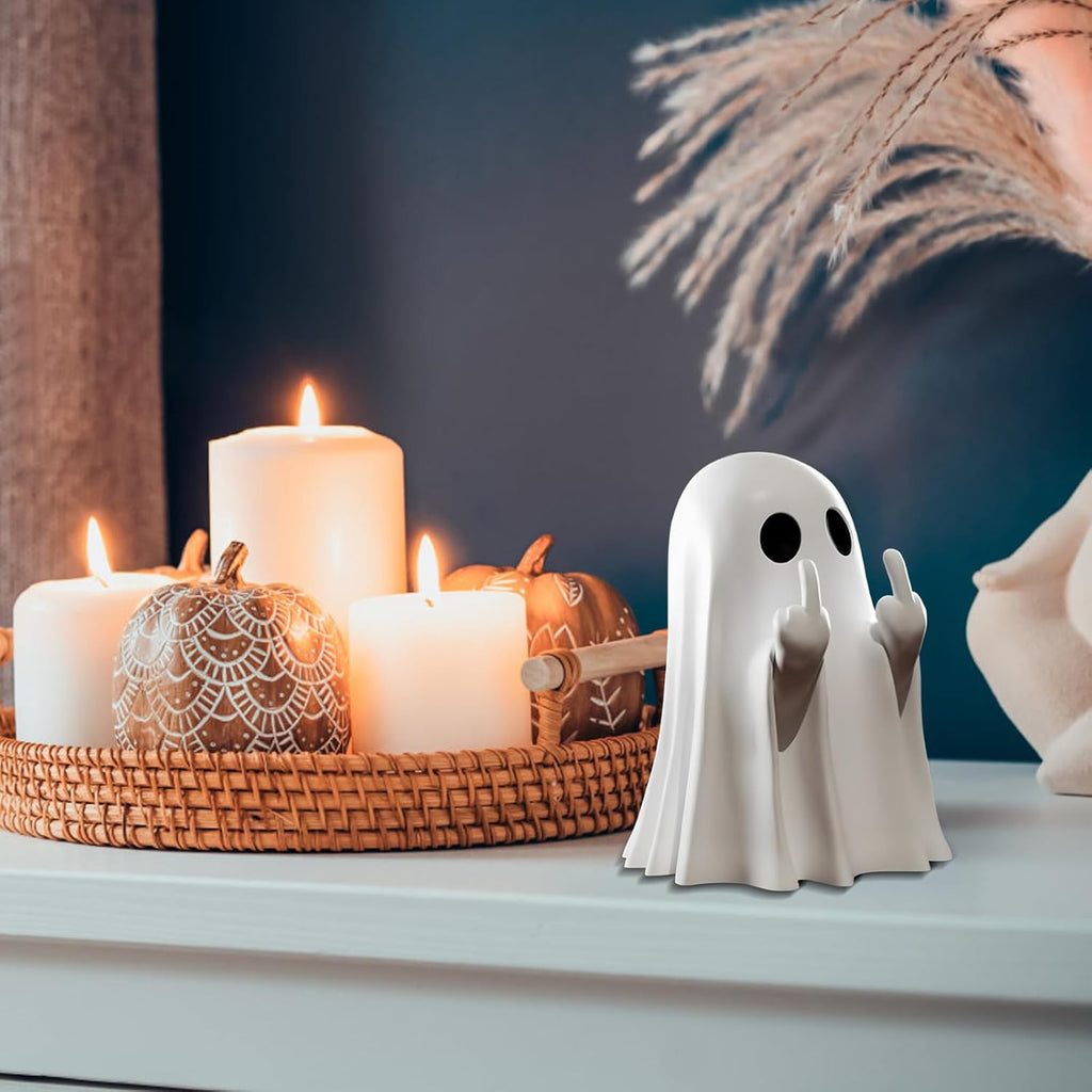 Halloween Resin Ghost Figurine