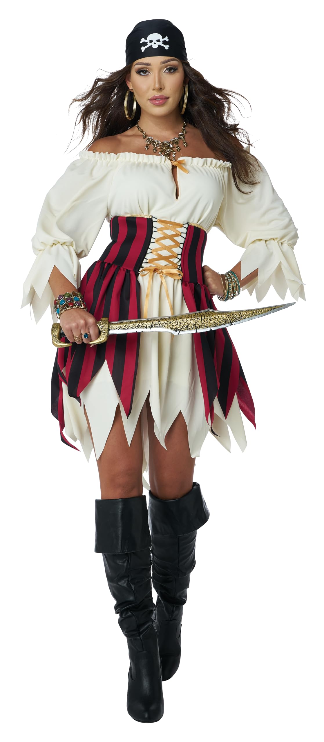 Women's Sea Pirate Dress Costume