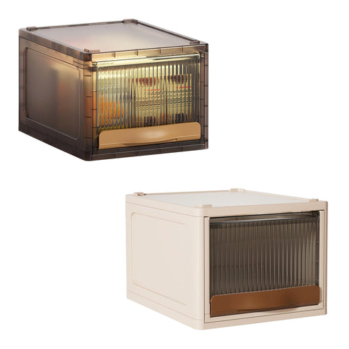 16.5L Stackable Storage Bin Plastic Drawer