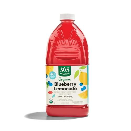 Whole Foods Market Organic Blueberry Lemonade 64 Fl Oz