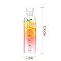 500–750 mL Borosilicate Glass Water Bottle with Time Markers