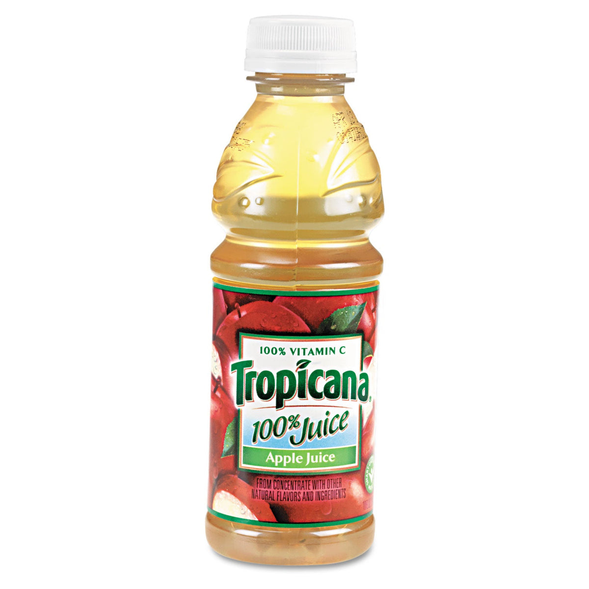 Tropicana 100% Apple Juice – 10 fl oz Bottles, 24-Count Carton