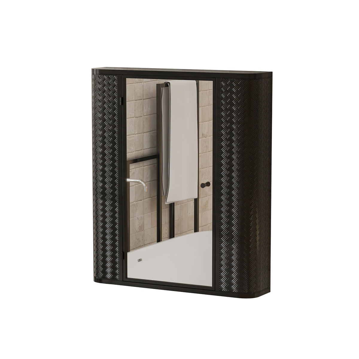 Wall-Mounted Bathroom Cabinet with Mirror