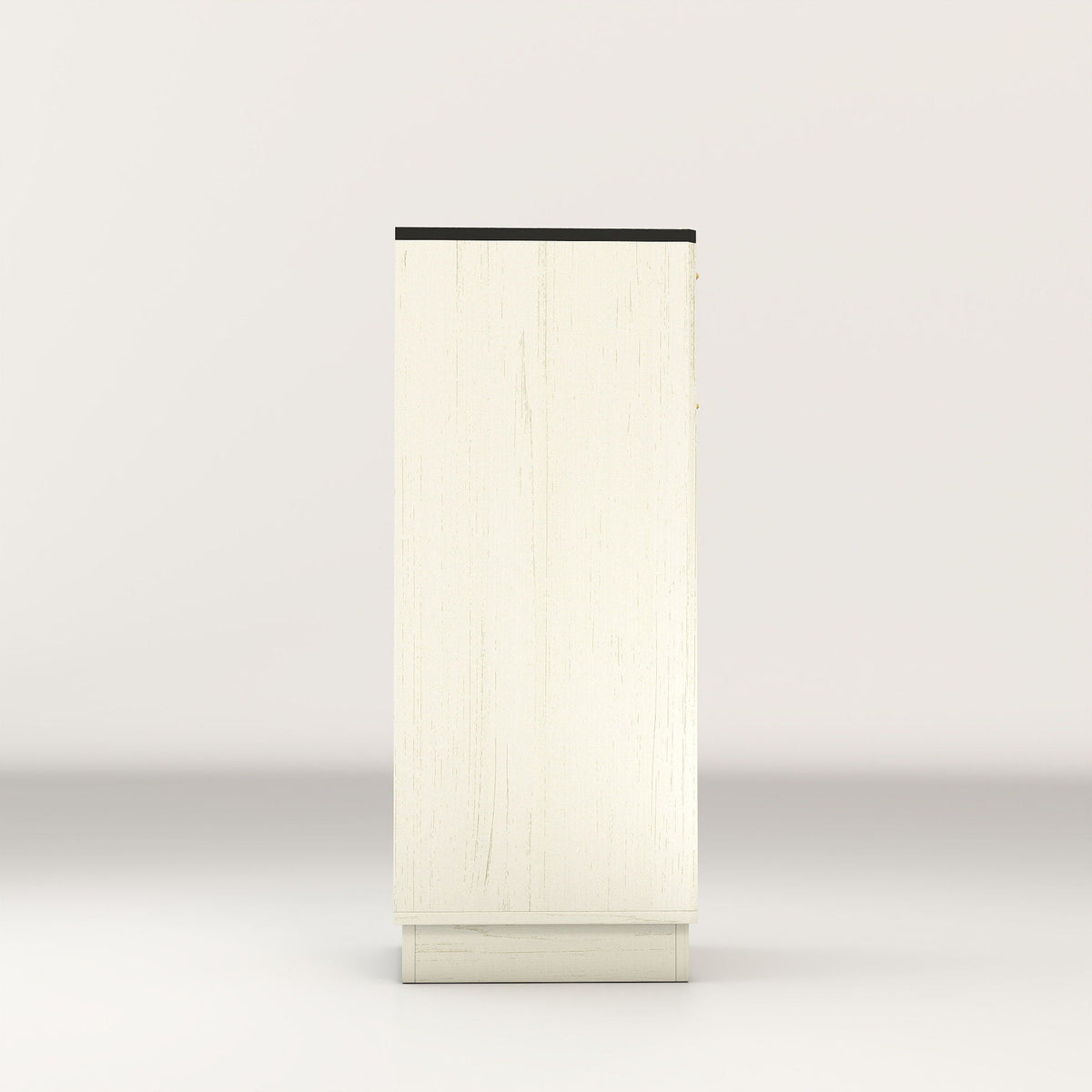 Tilt-Out Trash Cabinet with Wave-Textured Drawer