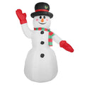 Light-Up Christmas Snowman Inflatable, 7.9 ft