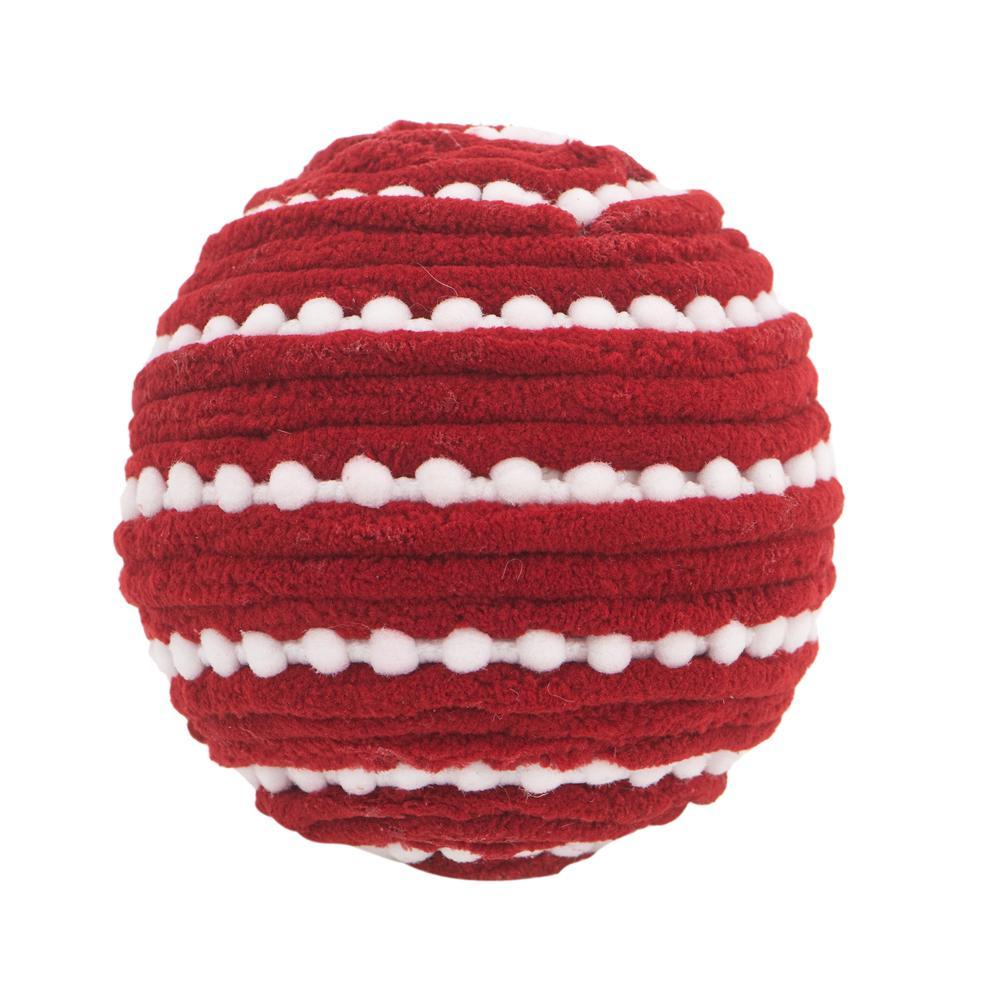 Christmas Ball Ornaments Set of 12 with Lightweight Construction - Pearl Silver or Red