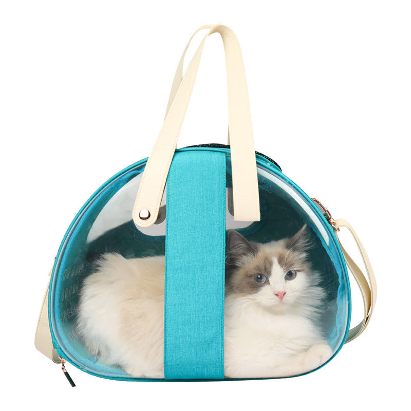Double Fish Transparent Dog Bag Puppy